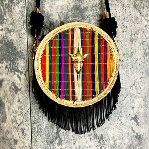 NWOT Giraffe Colored Bag